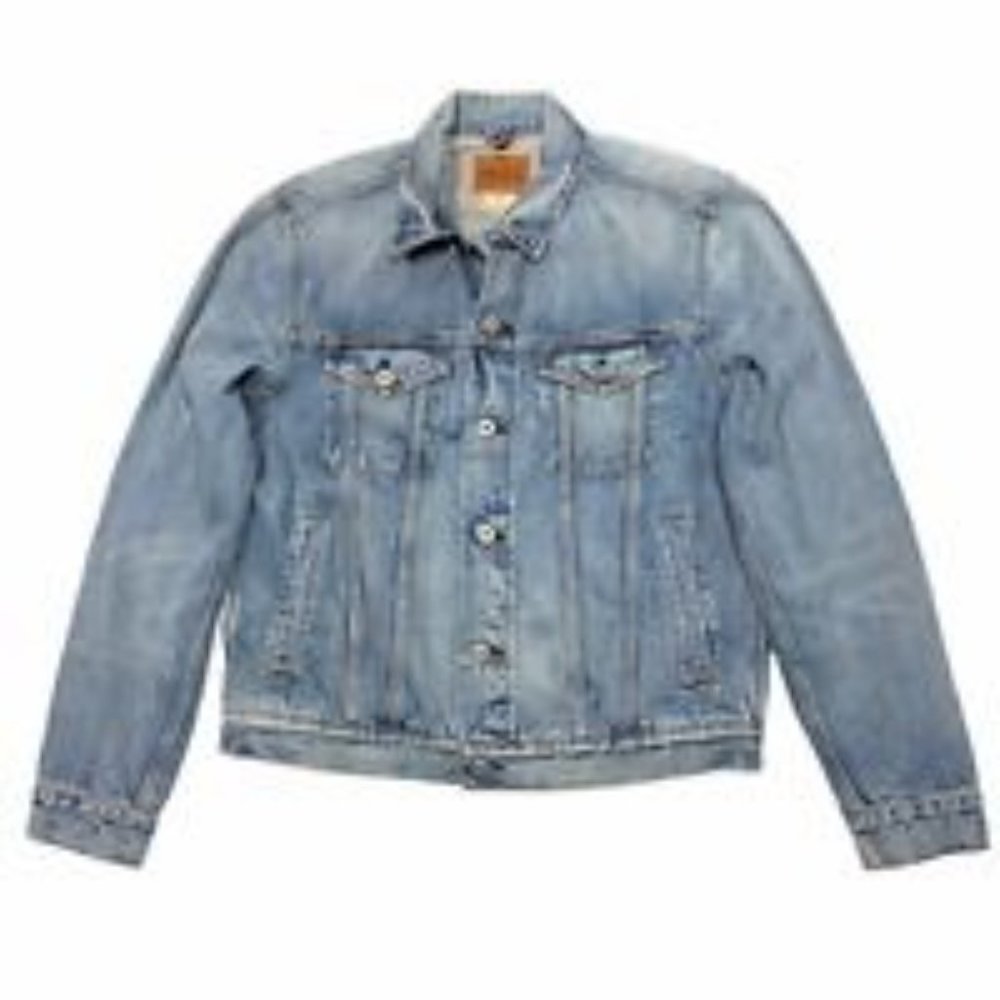 NWT GAP Limited Edition #61 of 125 -1969 Western Denim Jacket Sz M Light Wash - Picture 2 of 10